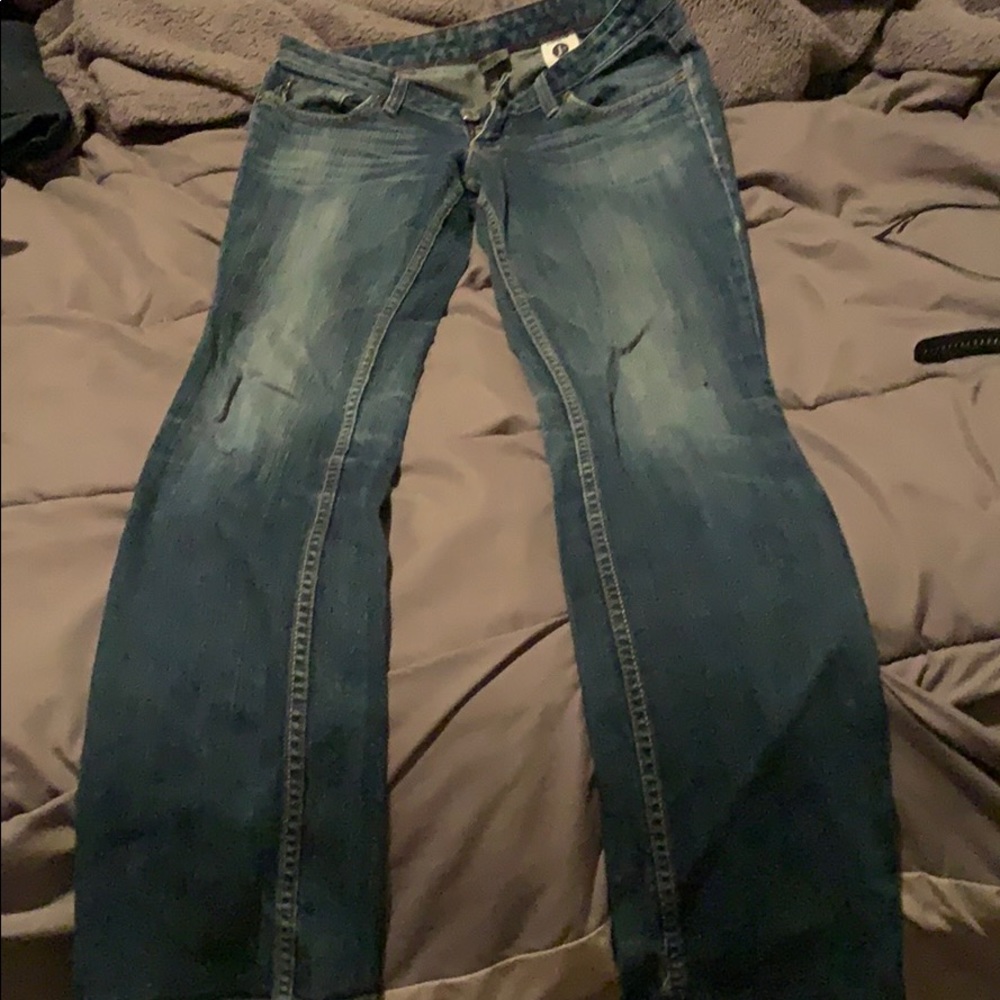 Armani AX bootcut jeans